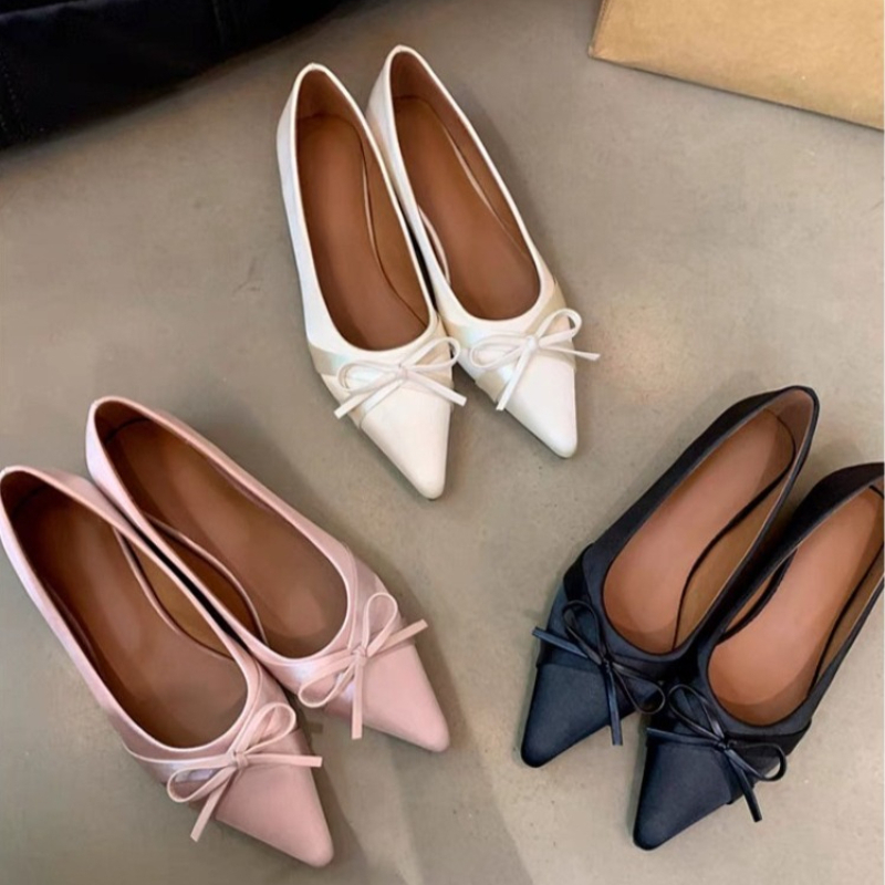 Mule Slip On - Summer New Style Chiffon Fashion Sweet
