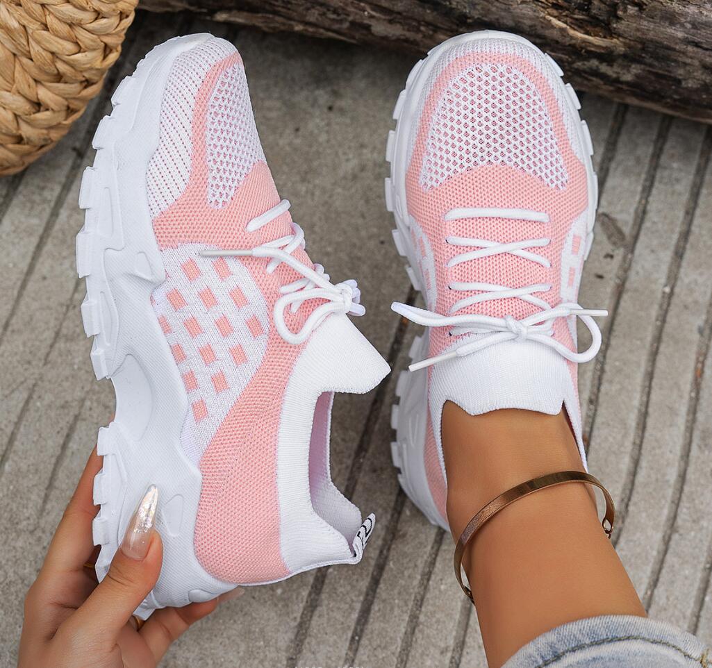 Women's Breathable Knit Mesh S - Women Shoes Tennis ulasan dan harga