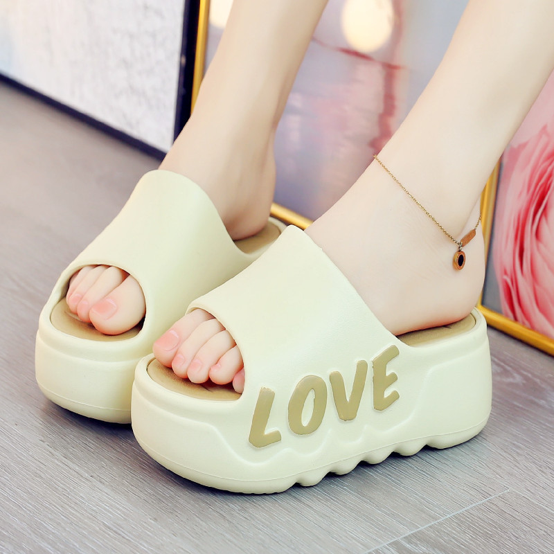 High Heels 6cm Platform Slippe - Women'S Shoes Quality ulasan dan harga