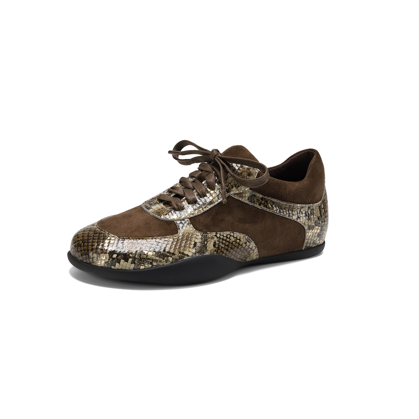 Genuine Leather Sheepskin Snak - Women Shoes Tennis ulasan dan harga