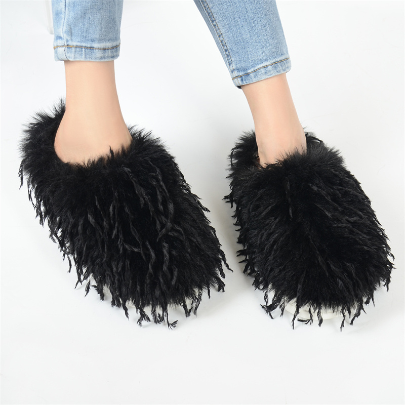 Winter Women's Slippers Fluffy - Women'S Shoes Clogs ulasan dan harga