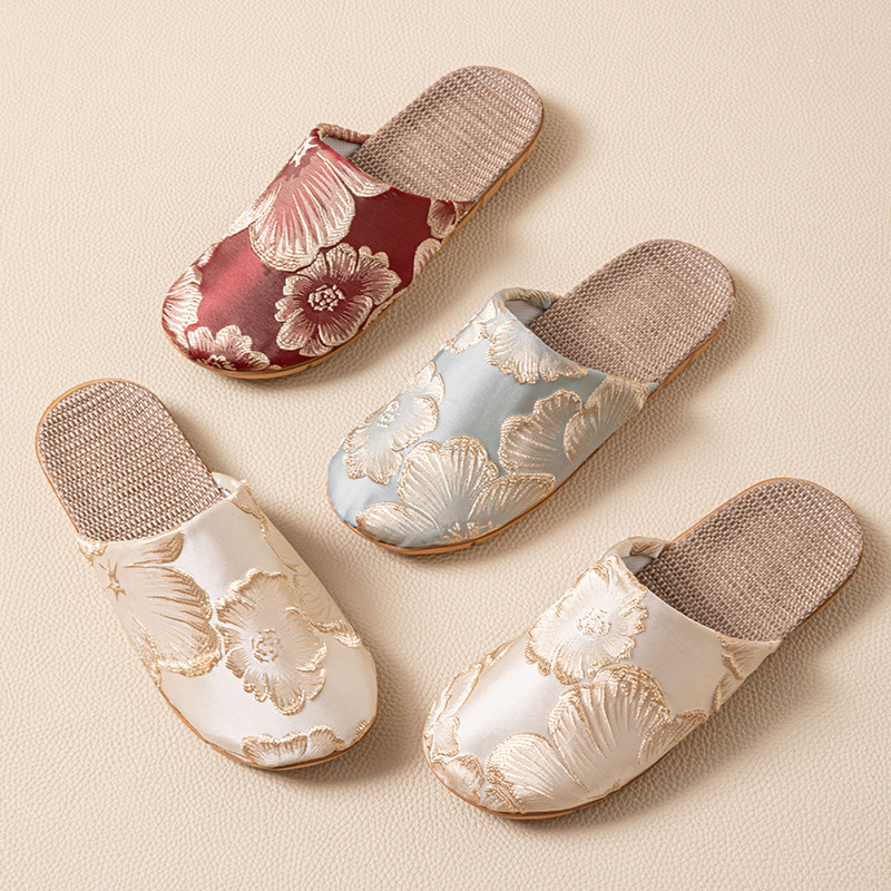 Silk Mule Slippers Women Home  - Mule Slip On ulasan dan harga