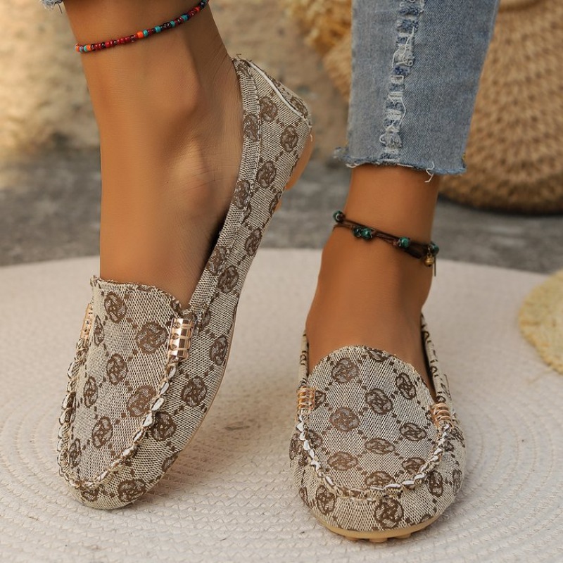 Women Flats Shoes Luxury Print - Women Shoes Tennis ulasan dan harga