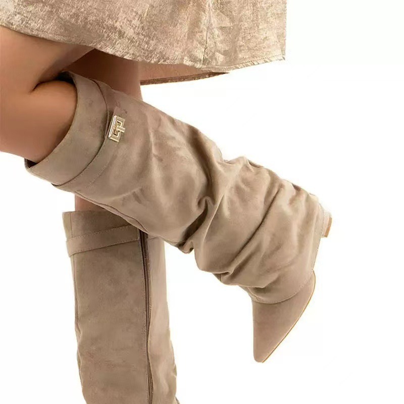 2026 New Women's Knee High Boo - Knee High Boots Women ulasan dan harga